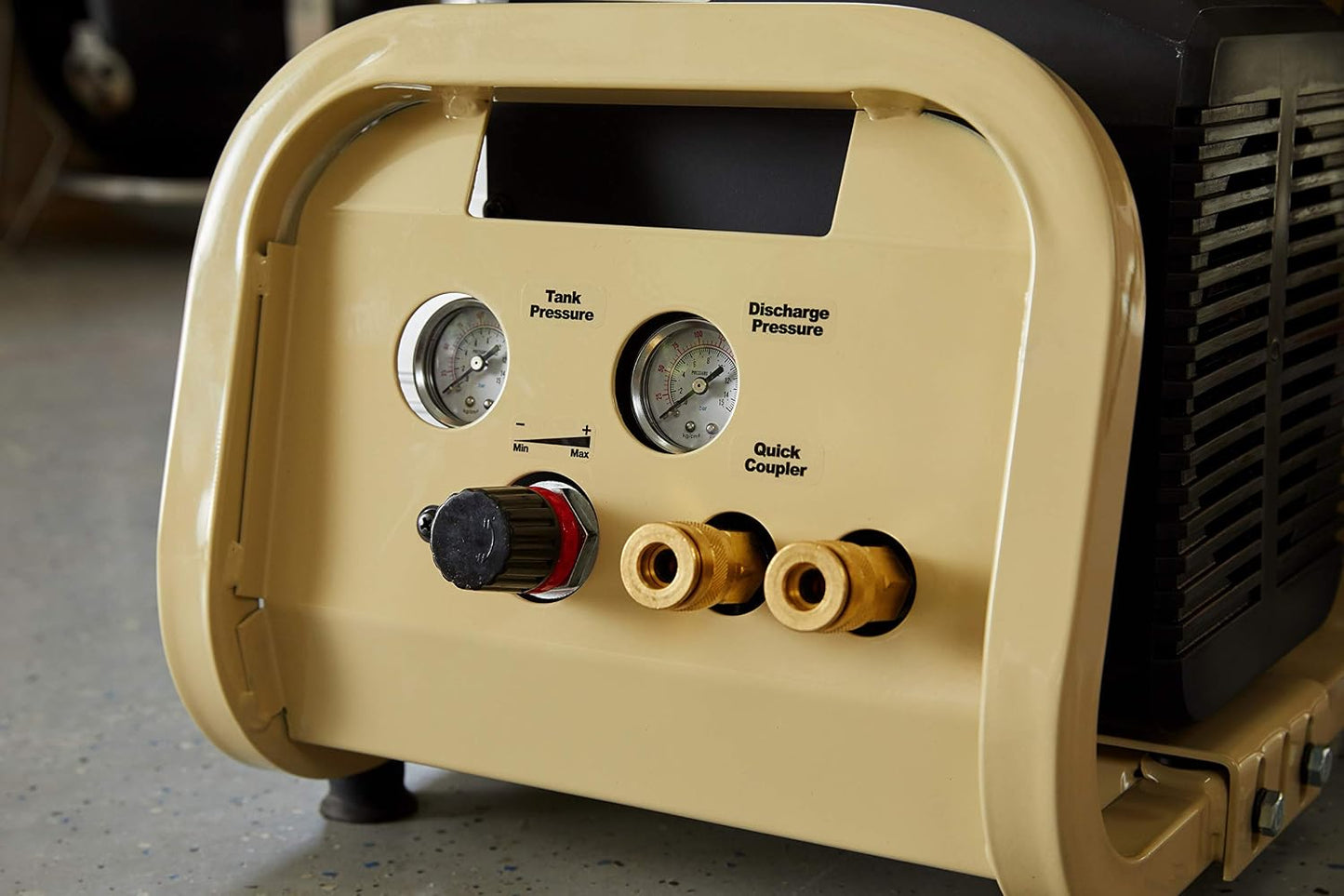 Compresor aire portátil doble tanque 2hp 4gal