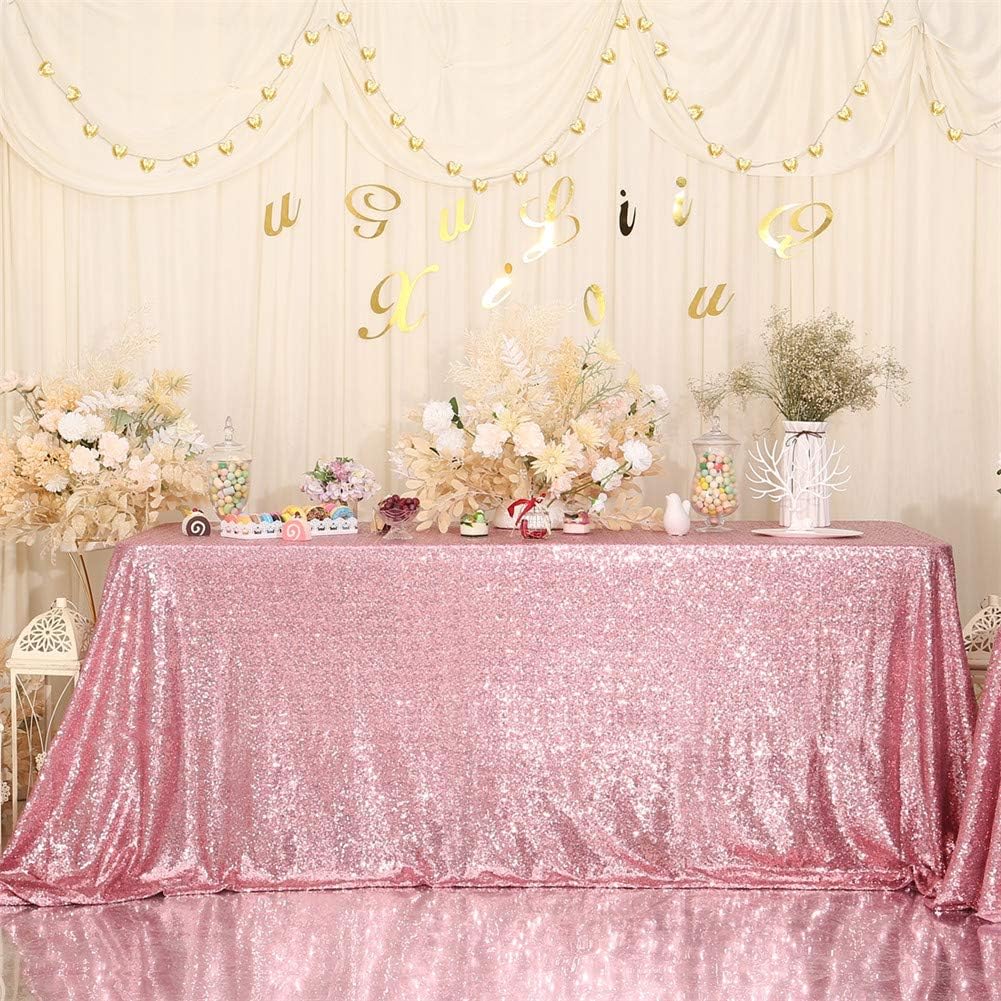 Mantel lentejuelas 50x80pulg para fiestas y eventos
