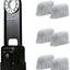 6 piezas repuesto filtros de agua y soporte para cafetera Elite B40 B44 B50 B60 B66 B70