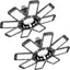 2 Luces LED Garaje E26/E27 81 Paneles Ajustables