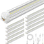 Luces LED V 4ft 50W 7200lm 5000K enchufable taller tienda