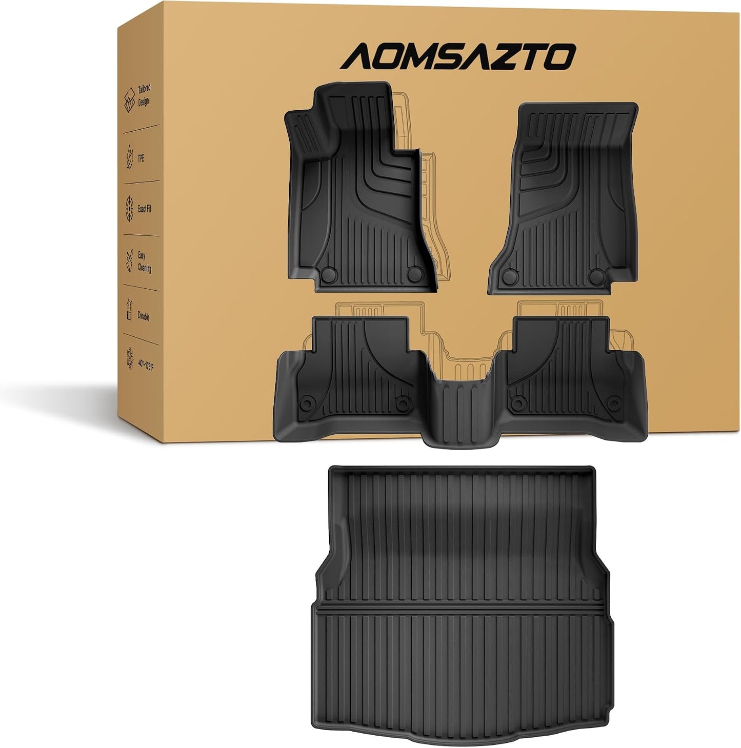 Tapetes para Mercedes Clase C 2015-21 ajuste personalizado