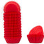 Forros cupcakes tazas papel a prueba grasa 320uds rojo