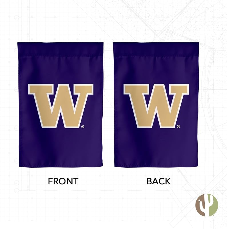Bandera UW Huskies 19x12pulg exterior eventos