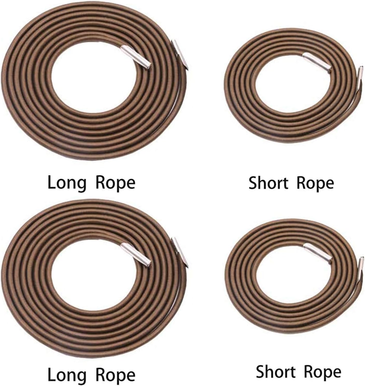 Cuerdas elásticas para silla gravedad cero reclinable marrón