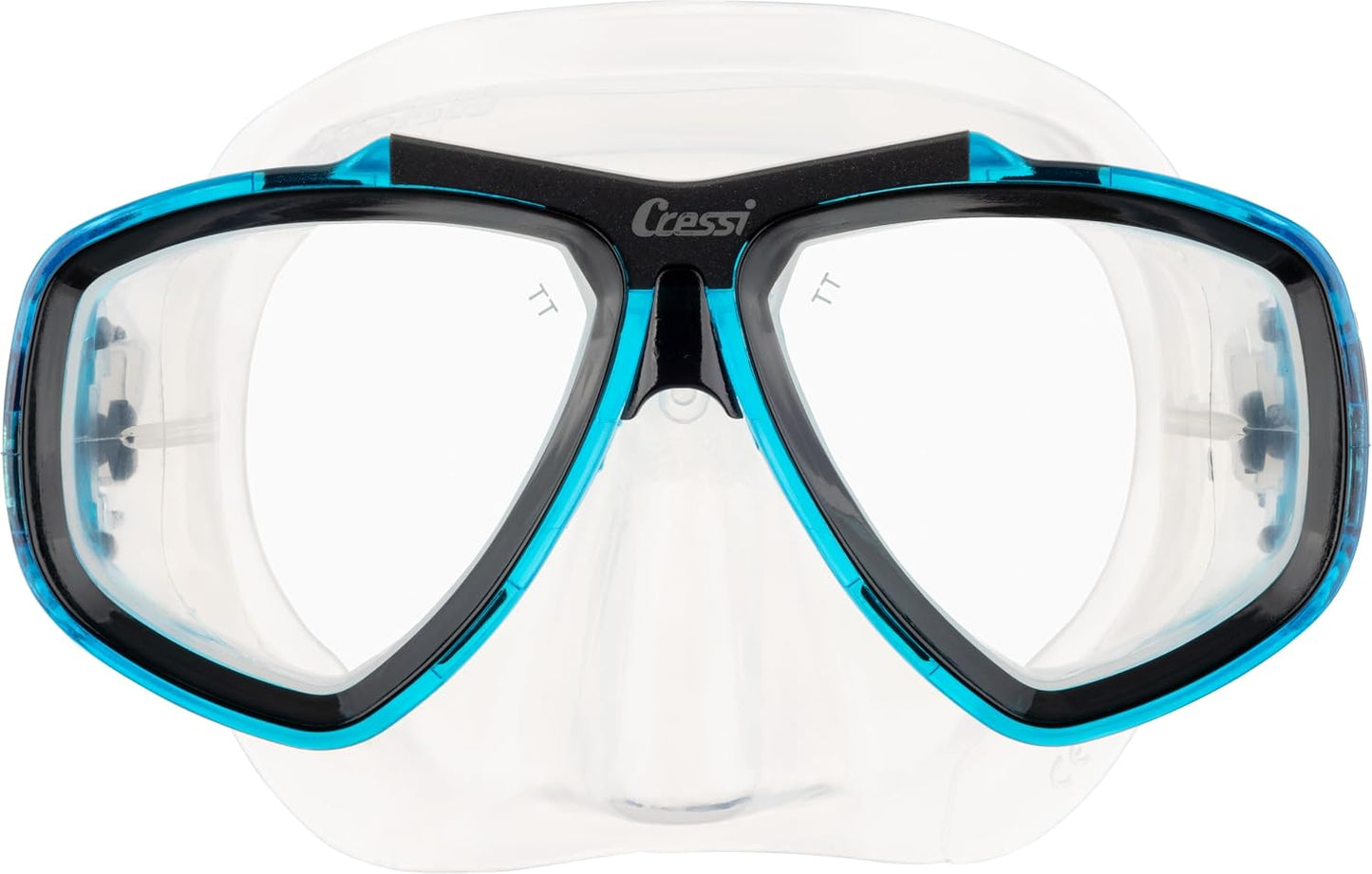 Máscara buceo Cressi lentes inclinadas Focus