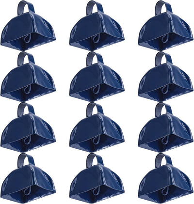 12 Cencerros Metal Alarma Ruidosa Azul para Eventos
