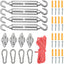 Kit 45 Pzas Accesorios Vela 6" Acero Inox