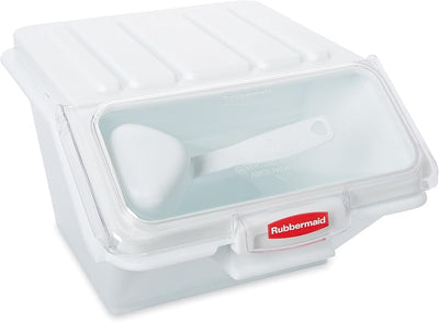 Contenedor apilable Rubbermaid ProSave con cuchara medición