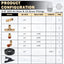 Accesorios aire DOT latón 3/8 con tubería PA12 32.8ft