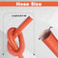 Manguera conducto aire 4pulg automotriz flexible 2m-6.6ft