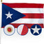 Bandera Puerto Rico 3x5ft doble cara nailon 210D resistente