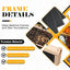 20 Marcos colmena bases cera 9-1/8pulg negro