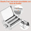 Accesorio 3en1 KitchenAid acero inox con rodillo