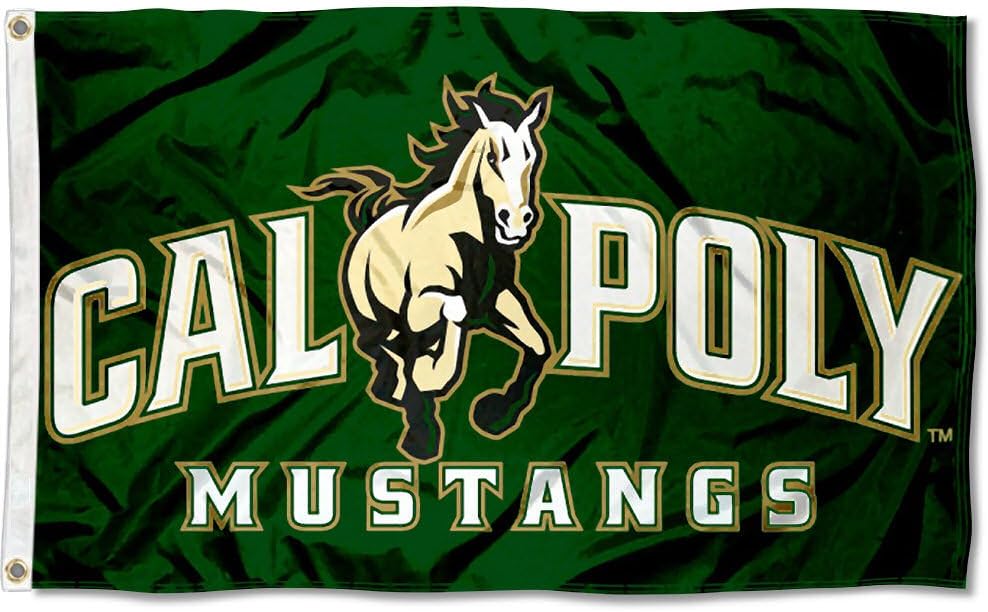 Bandera universidad Cal Poly Mustangs San Luis Obispo