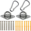 Kit hamaca acero inox para anclaje pared techo