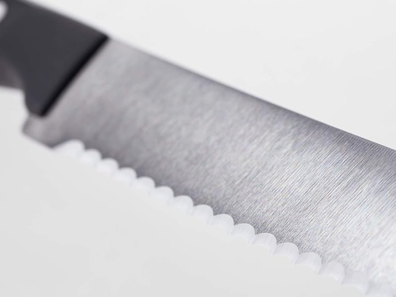 Cuchillo multiusos dentado 5pulg color plateado