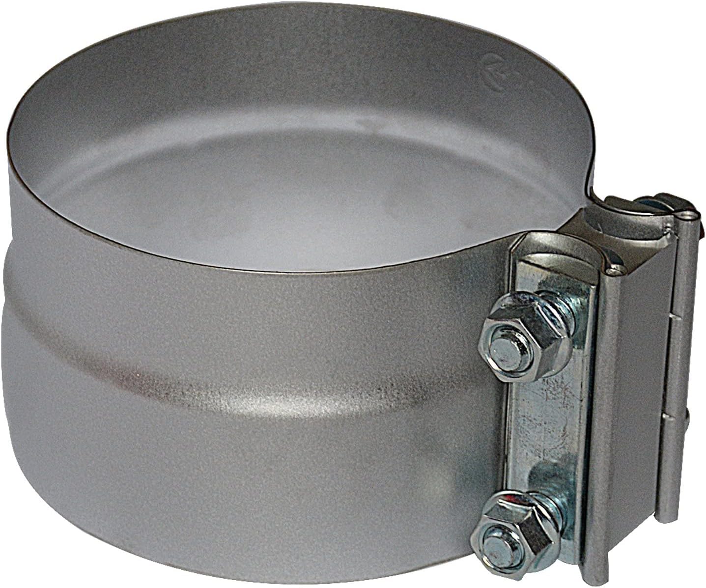 Abrazadera escape banda acero aluminizado 5"
