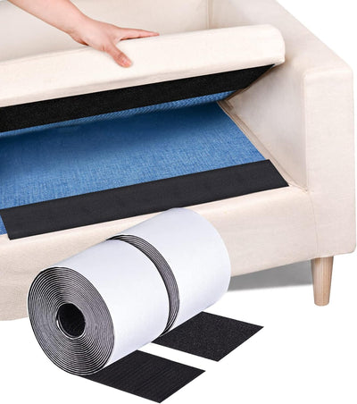 Cinta adhesiva negra antiderrap 4pulg x18ft para alfombras