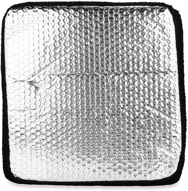 Aislador ventilación oscurecedor 14x14pulg color negro