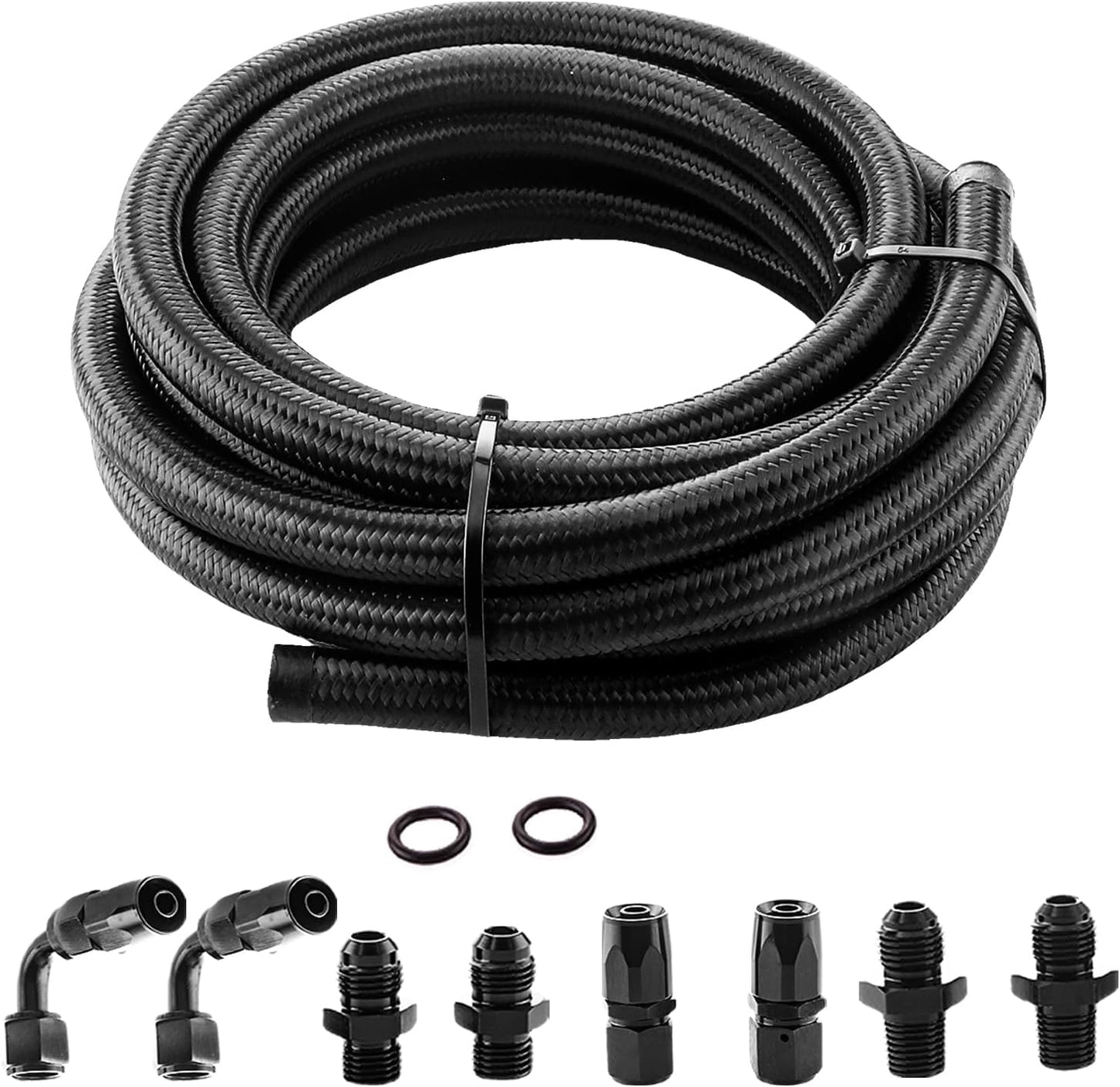 Kit manguera transmisión 6AN 15" comp 4L60E 4L65E CPE negro