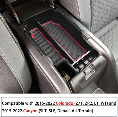 Bandeja consola Chevy Colorado/GMC Canyon 15-16 rojo
