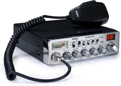 Radio CB Profesional 40 Canales Modo Dual AM/FM Medidor SWR