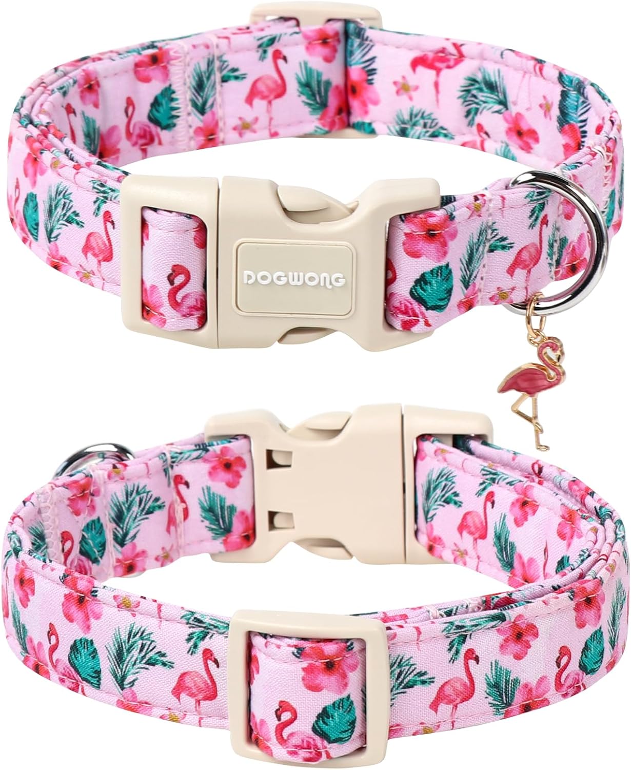Collar verano ajustable para perros con hebilla rápida