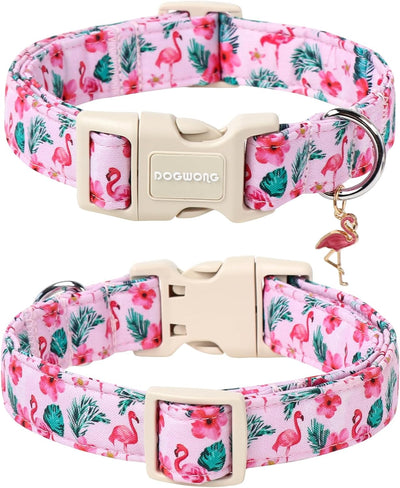 Collar verano ajustable para perros con hebilla rápida