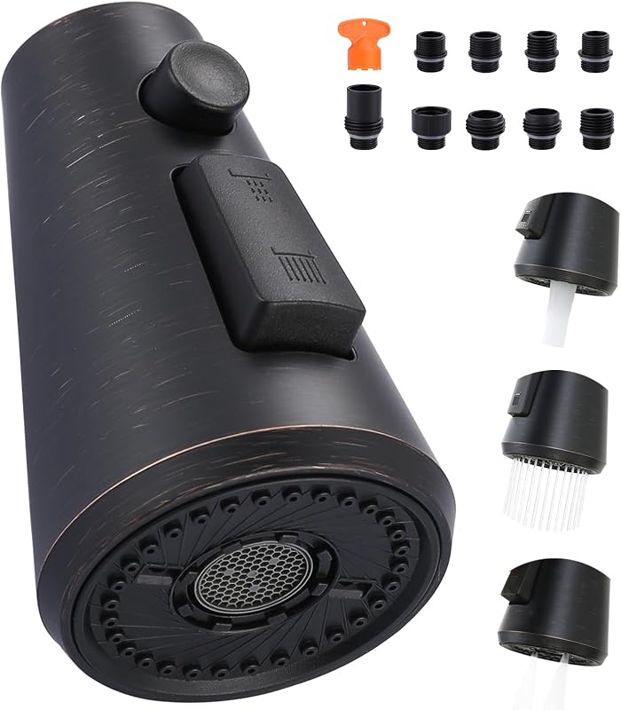 Cabezal rociador llave cocina extraíble 3 funciones comp Moen