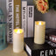 Velas LED plástico 2x4pulg parpadeantes impermeables