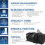 Kit primeros auxilios bolsa táctico chaleco negro