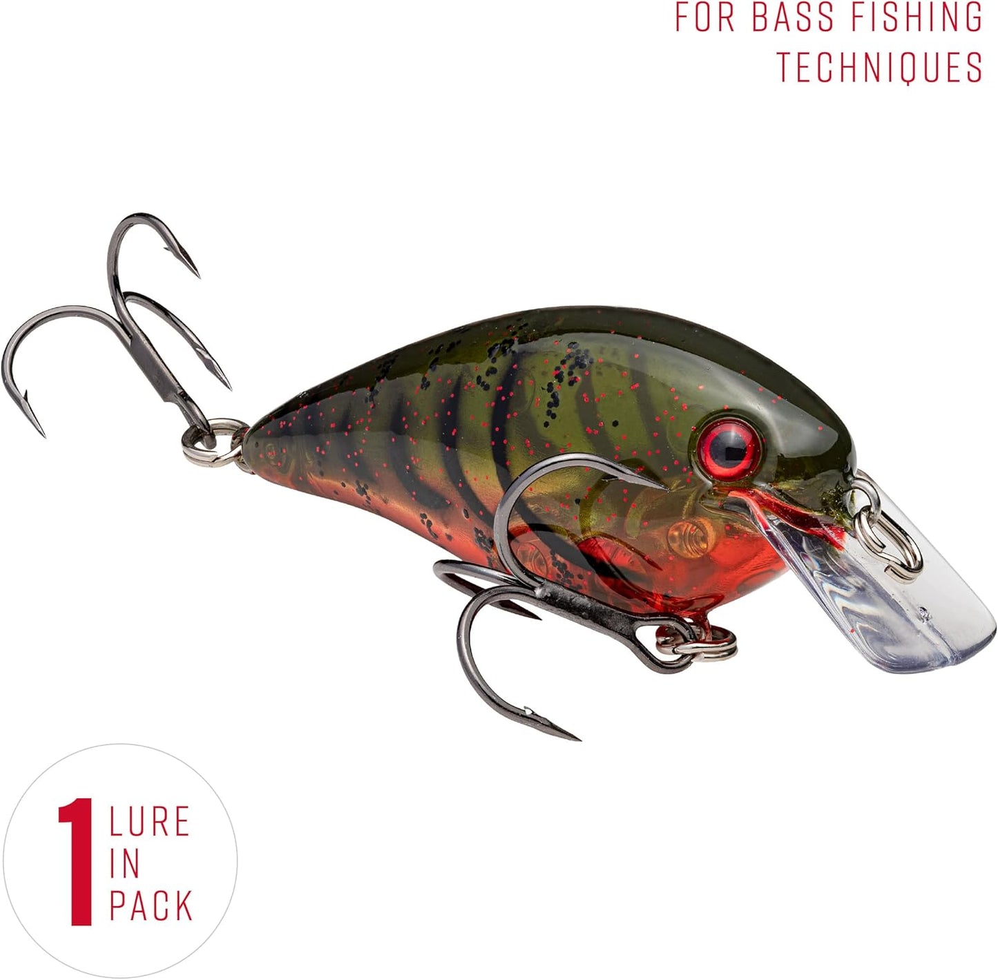 Señuelo pesca KVD 1.5 Hard Knock 3/8oz ojos 3D