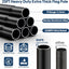 Mástil bandera 25ft aluminio aeroespacial negro 11 kit