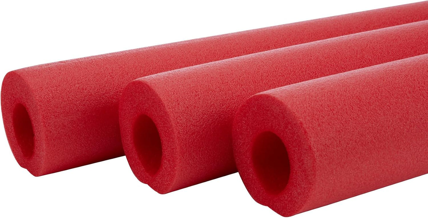Almohadilla barra antivuelco 36" espuma rojo set 3
