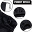 Bolsa para casco motocicleta con cordón tela velvete negro