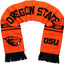 Bufanda Oregon State Beavers 2017 tejido naranja