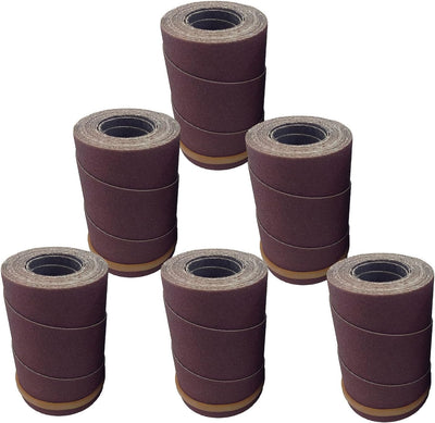 Rollos lija grano 150 pack 6 para lijadoras Jet Performax