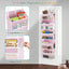 Organiz. puerta closet 5 comp 10 bolsillos antivuelco 20kg