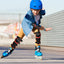 Traje proteccion motocross niños con rodilleras y coderas