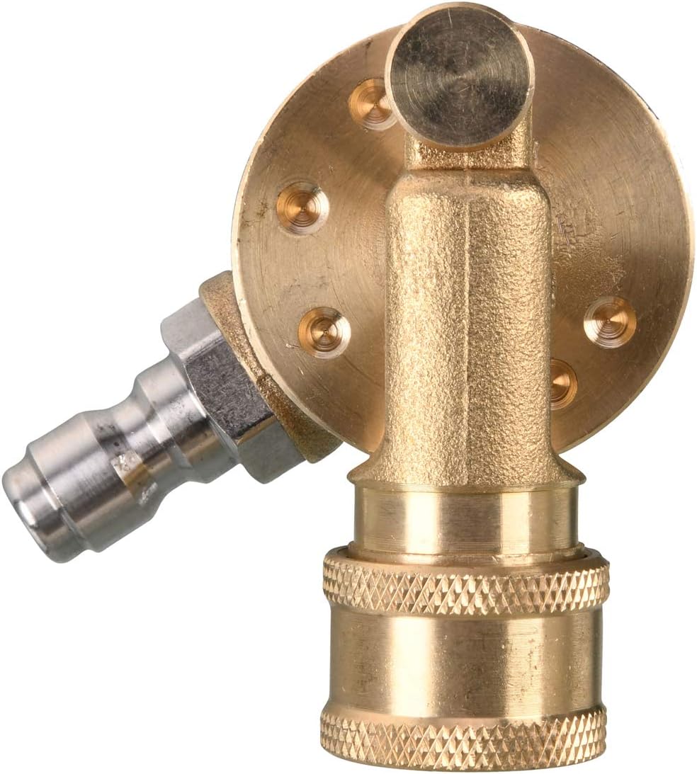 Acoplador giratorio 240 grados 1/4pulg para hidrolimpiador