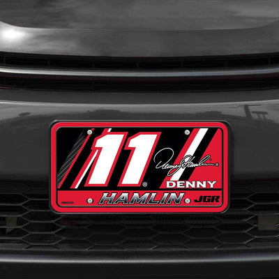 Tag auto metal Nascar 6x12 para camioneta