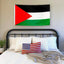 Bandera Palestina 3x5ft Poliéster Ojales Latón Cabecera Lona