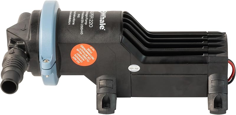 Bomba agua gris 3.5 GPM 12/24 V para barcos y RV