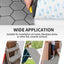Alfombrilla marino suelo hexagonal espuma Eva 96x15/45