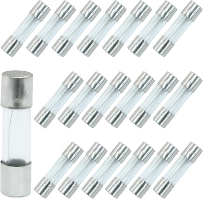 20 Fusibles Vidrio Acción Rápida 15A 250V F15AL250V