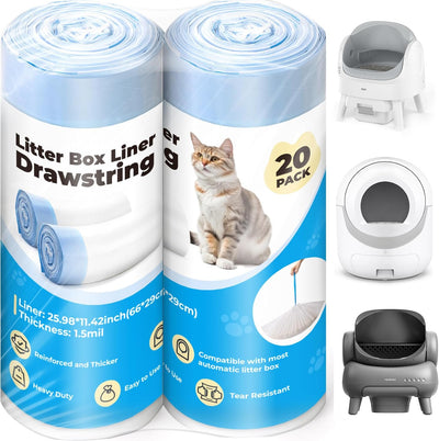 Revestimiento caja arena gatos autolimpiante 40uds resistente