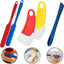 Set 5 Espátulas Silicona Largas y de Limpieza Antiadherente