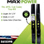 2 Cuchillas para Cortadoras Giro Cero 46pulg MTD Cub Cadet