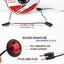 20 Pzas Luz indicadora roja remolque camión con conector